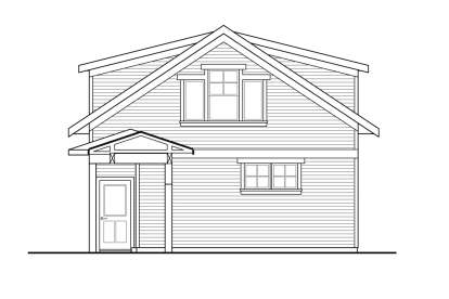 Traditional House Plan #035-00810 Elevation Photo