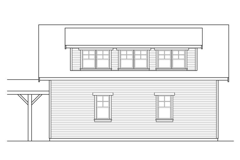 Traditional House Plan #035-00810 Elevation Photo