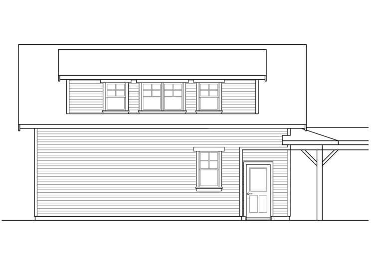 Traditional House Plan #035-00810 Elevation Photo