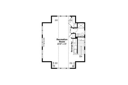 Floorplan 2 for House Plan #035-00810