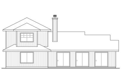 Traditional House Plan #035-00820 Elevation Photo
