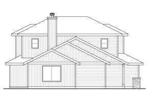 Traditional House Plan #035-00820 Elevation Photo
