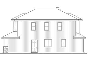 Traditional House Plan #035-00820 Elevation Photo