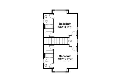 Floorplan 2 for House Plan #035-00820