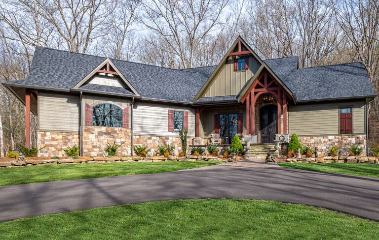 House Plan House Plan #18764 Front Elevation 