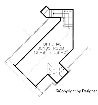 Bonus Room for House Plan #699-00090