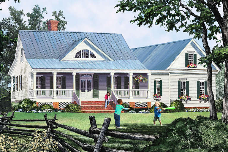 House Plan House Plan #18765 Front Elevation
