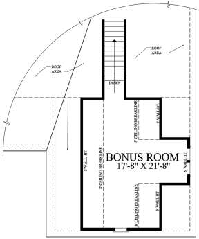 Floorplan 2 for House Plan #7922-00233