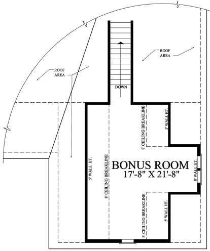 Floorplan 2 for House Plan #7922-00233