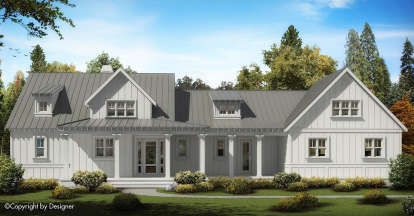 3 Bed, 2 Bath, 2708 Square Foot House Plan - #699-00091