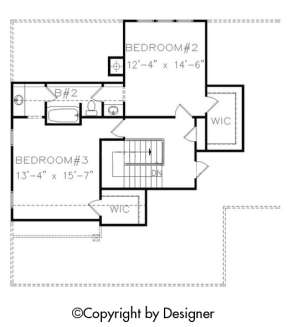 Floorplan 2 for House Plan #699-00091