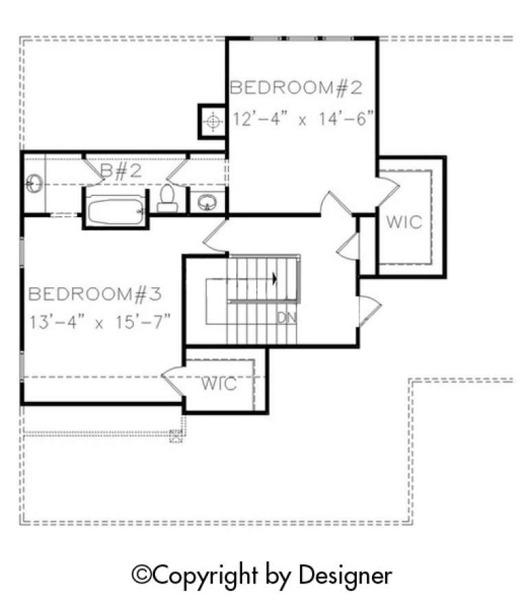 House Plan House Plan #18766 Drawing 2