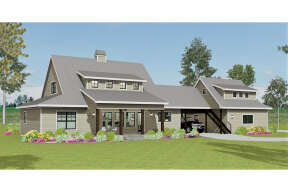 Country House Plan #3125-00014 Elevation Photo