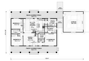 Main Floor for House Plan #3125-00015