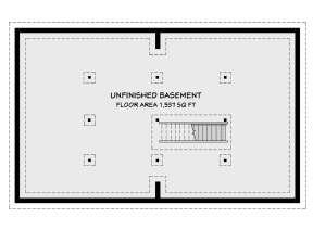 Basement for House Plan #3125-00015
