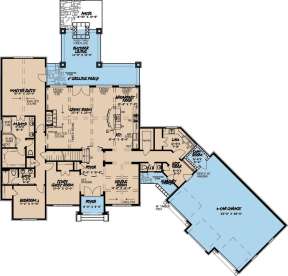 Floorplan 1 for House Plan #8318-00059