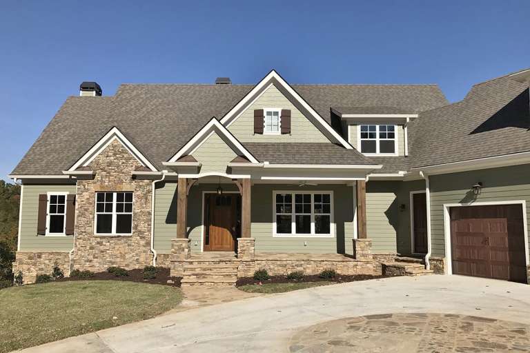 Craftsman House Plan #286-00074 Elevation Photo