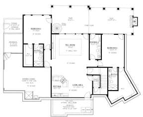 Basement for House Plan #286-00074
