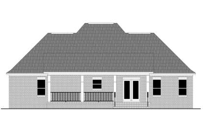 Traditional House Plan #348-00278 Elevation Photo