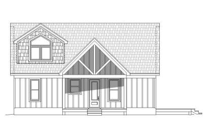 Small House Plan #940-00069 Elevation Photo