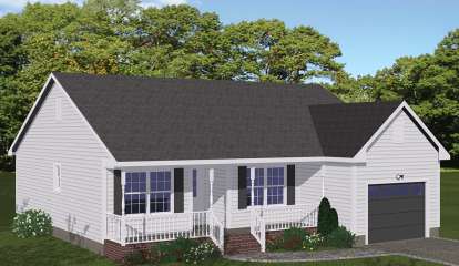 House Plan House Plan #18782 Front Elevation