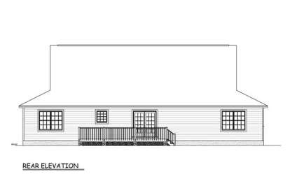 Farmhouse House Plan #526-00005 Elevation Photo