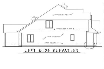 Traditional House Plan #402-01481 Elevation Photo