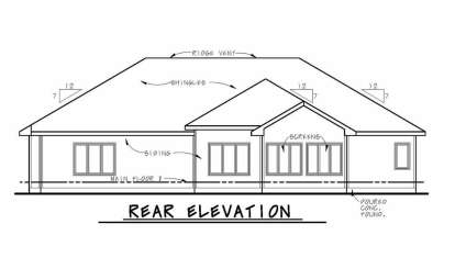 European House Plan #402-01482 Elevation Photo