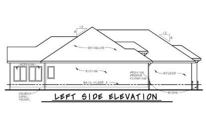 European House Plan #402-01482 Elevation Photo