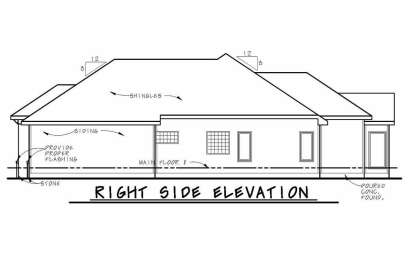 European House Plan #402-01482 Elevation Photo