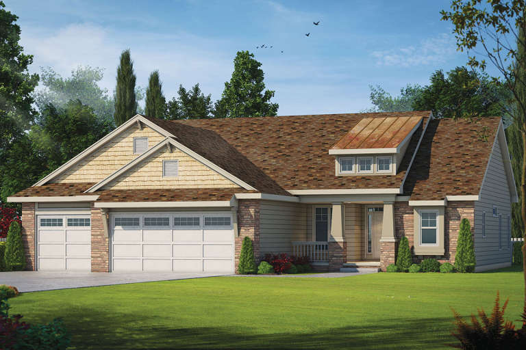 House Plan House Plan #18791 Front Elevation