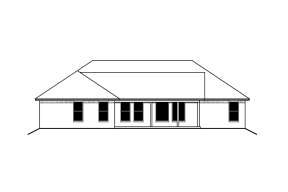 Traditional House Plan #677-00003 Elevation Photo