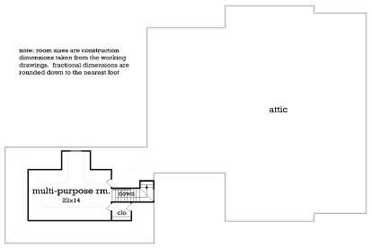 Floorplan 2 for House Plan #048-00256