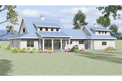 Country House Plan #3125-00017 Elevation Photo