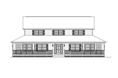 Country House Plan #526-00006 Elevation Photo