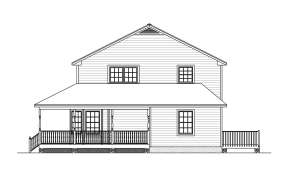 Country House Plan #526-00006 Elevation Photo