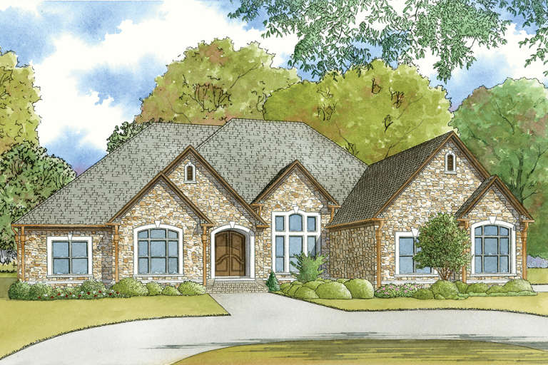 Traditional House Plan #8318-00061 Elevation Photo