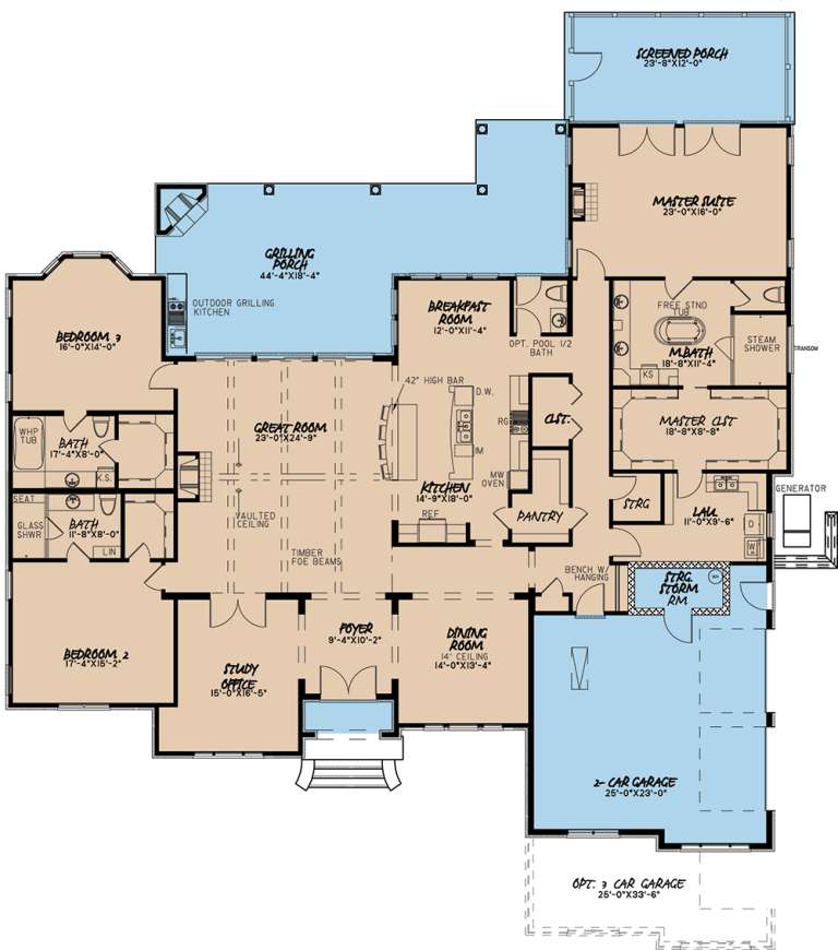 House Plan House Plan #18799 Drawing 1