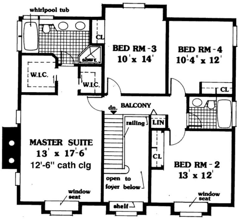 House Plan House Plan #188 Drawing 2