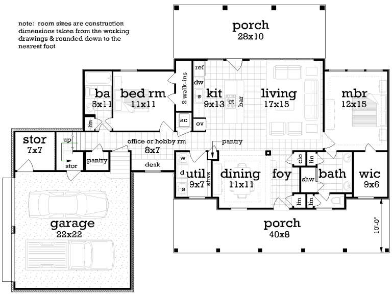 House Plan House Plan #18802 Drawing 1