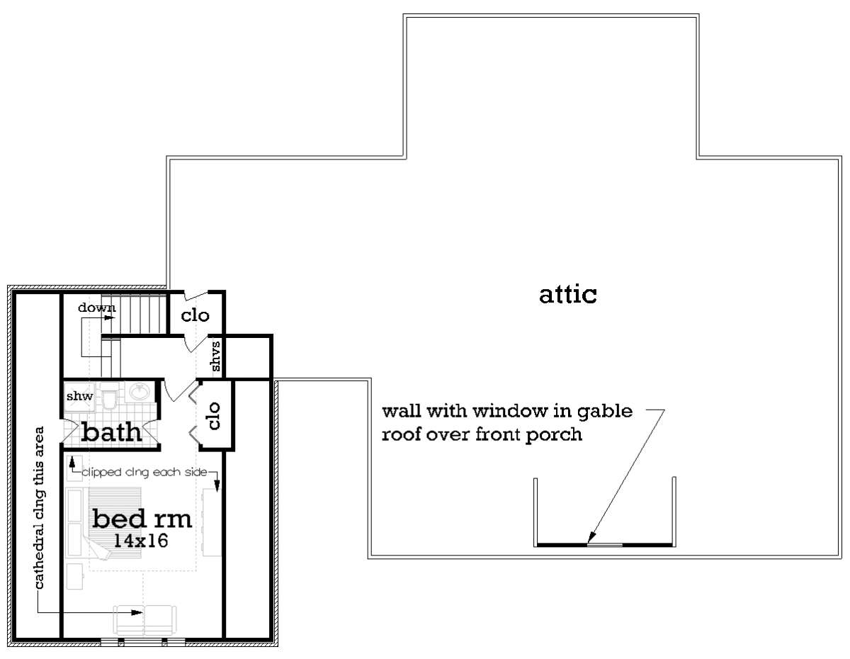 Floorplan 2 for House Plan #048-00259