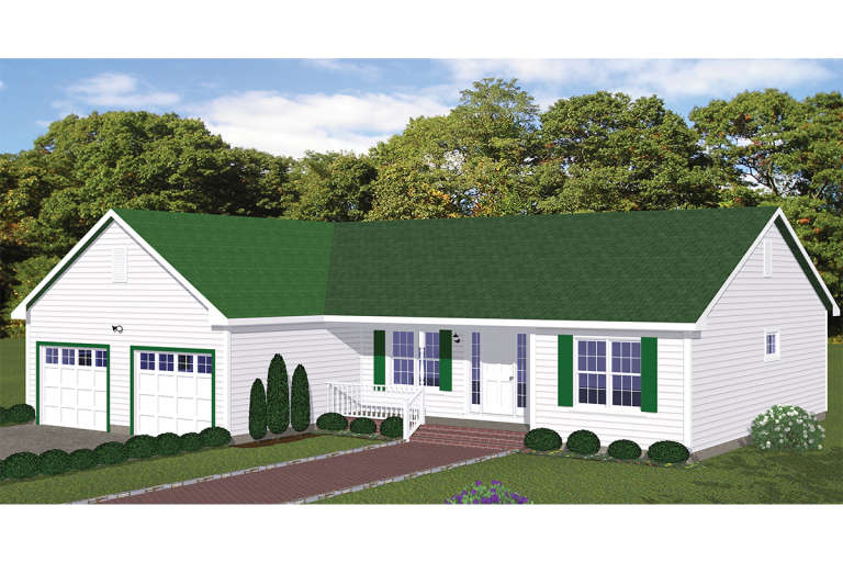House Plan House Plan #18807 Front