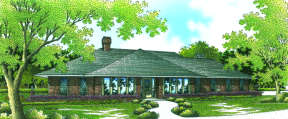 Traditional House Plan #048-00138 Elevation Photo