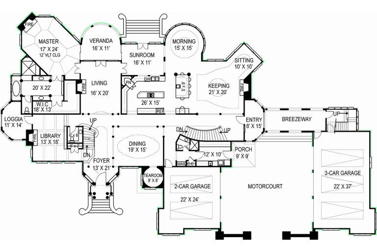 House Plan House Plan #18812 Drawing 2