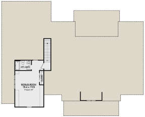 Bonus Room for House Plan #041-00169