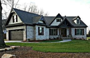 Craftsman House Plan #4195-00004 Elevation Photo