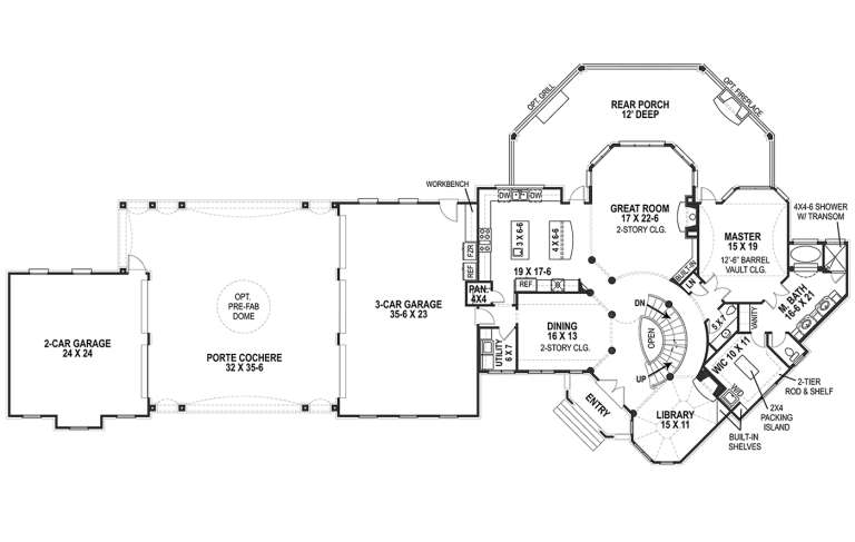 House Plan House Plan #18822 Drawing 1
