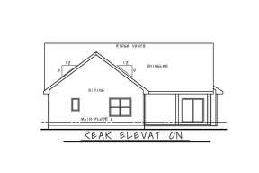 Ranch House Plan #402-01486 Elevation Photo