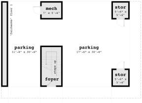 Floorplan 2 for House Plan #028-00115