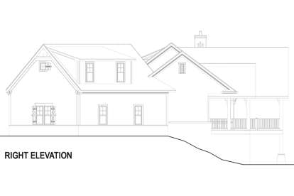 Craftsman House Plan #4195-00009 Elevation Photo